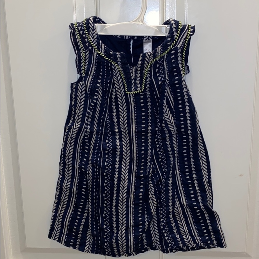 Gymboree navy boho dress